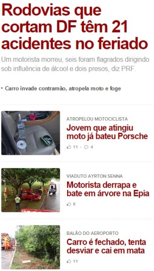 Noticias_G1_02-11-2015_Transito_DF_Acidentes_Mortes